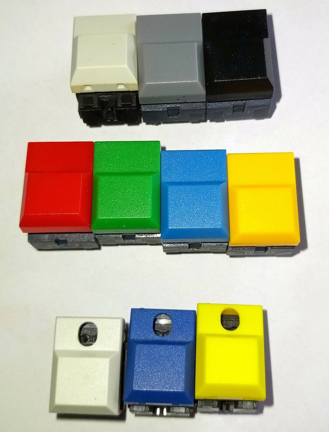 10 pcs professional momentary SPDT Push Button Tactile Switch PCB mount