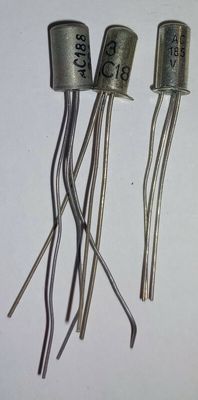 AC184 NPN TRANSISTOR GERMANIUM NOS