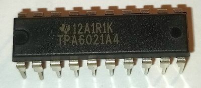 TPA6021A4 - 2-W STEREO AUDIO POWER AMPLIFIER ADVANCED DC VOLUME CONTROL Vintage