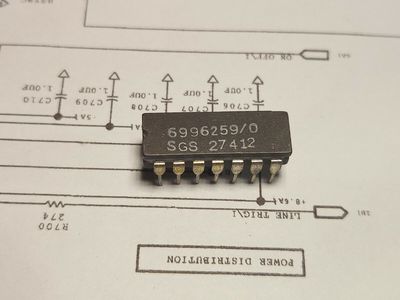 6996259 CERAMIC INTEGRATED CIRCUIT SGS