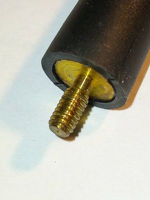 Mini 433Mhz antenna with screw connection, length 63mm, diameter 13mm