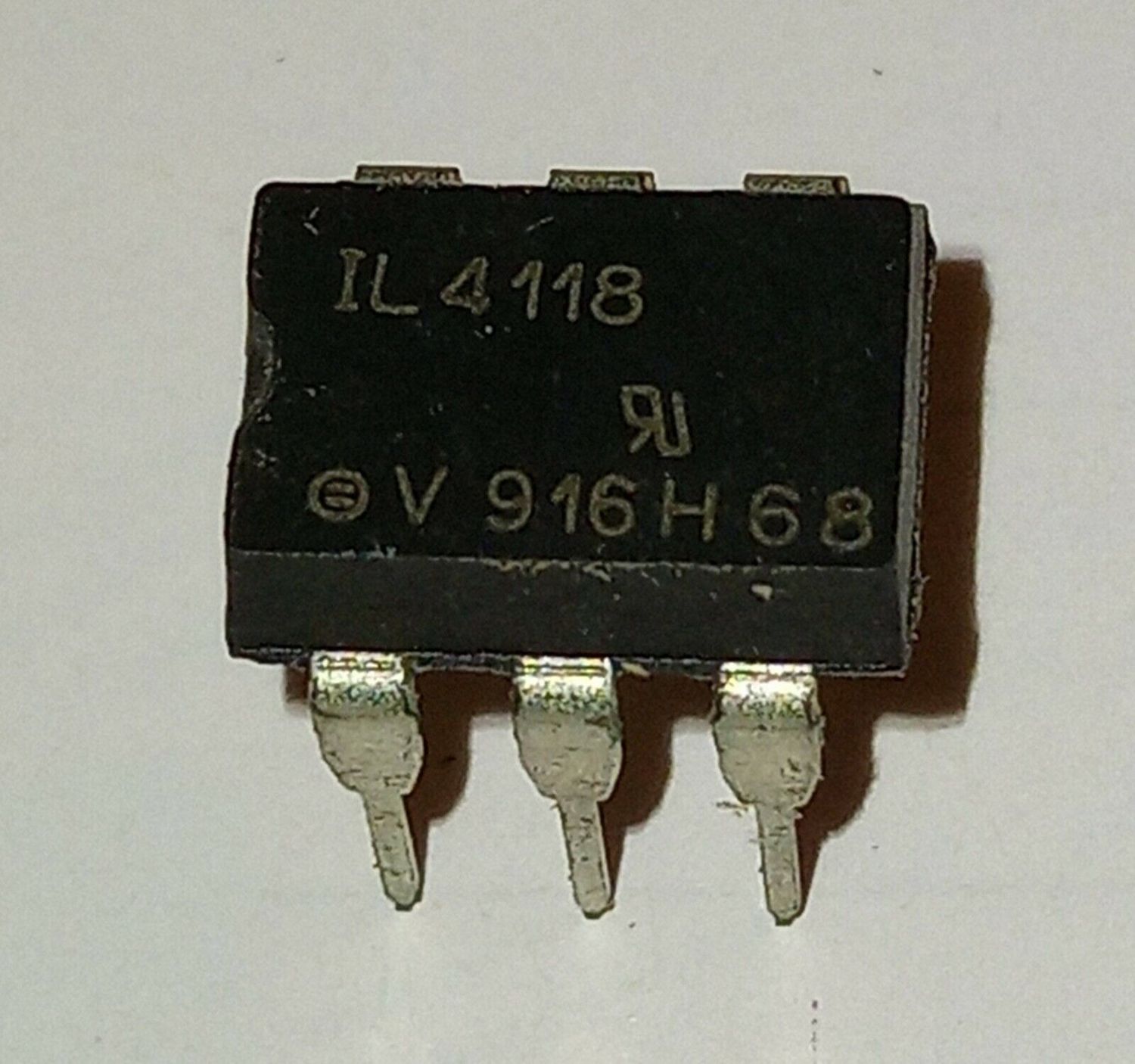 IL4118 - ZERO VOLTAGE CROSSING TRIAC DRIVER OPTOCOUPLER - DIP6 - Vintage RARE