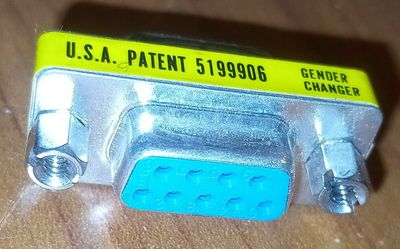 D-Sub 9-pin Gender Changer