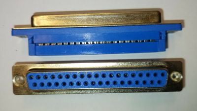 SUB-D 37-Pin Connector - Insulation Displacement Contacts