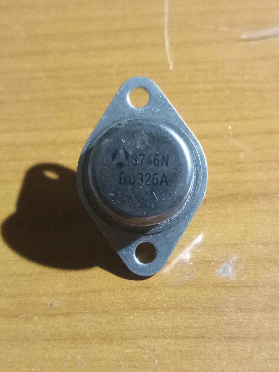 BU326A  NPN SILICON TRANSISTOR 400V, 6A, 60W, TO-3 - Vintage