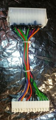 Commodore Amiga 2000 A2000 20-pin 24-pin ATX PSU Cable Adapter NO TICK NO -5V