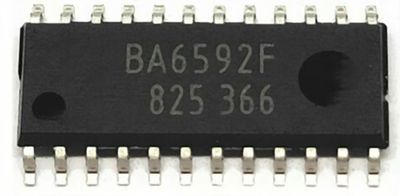 BA6592F RGB YPbPr(YUV) YC FBAS NTSC/PAL Color TV Signal Encoder SOP24 x SNES N64