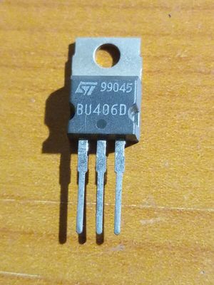 BU406D NPN Epitaxial Switching Silicon Si Transistor 60 W 10 A 200 V TOP 66 Case