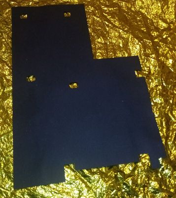 Amiga 500 Plus Insulation Plastic or Cardboard Sheet - Original Vintage Part