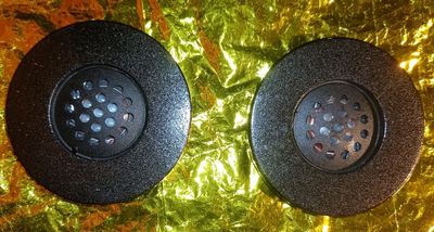 Pair of aeronautical 300-ohm Speaker Adapters