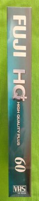 Fuji 60 HQ Video Cassette VHS High Quality Plus Sealed