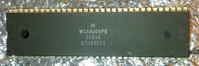 Microprocessor 68000 16/32-bit CISC CPU  Amiga Atari Mac Sega Apple