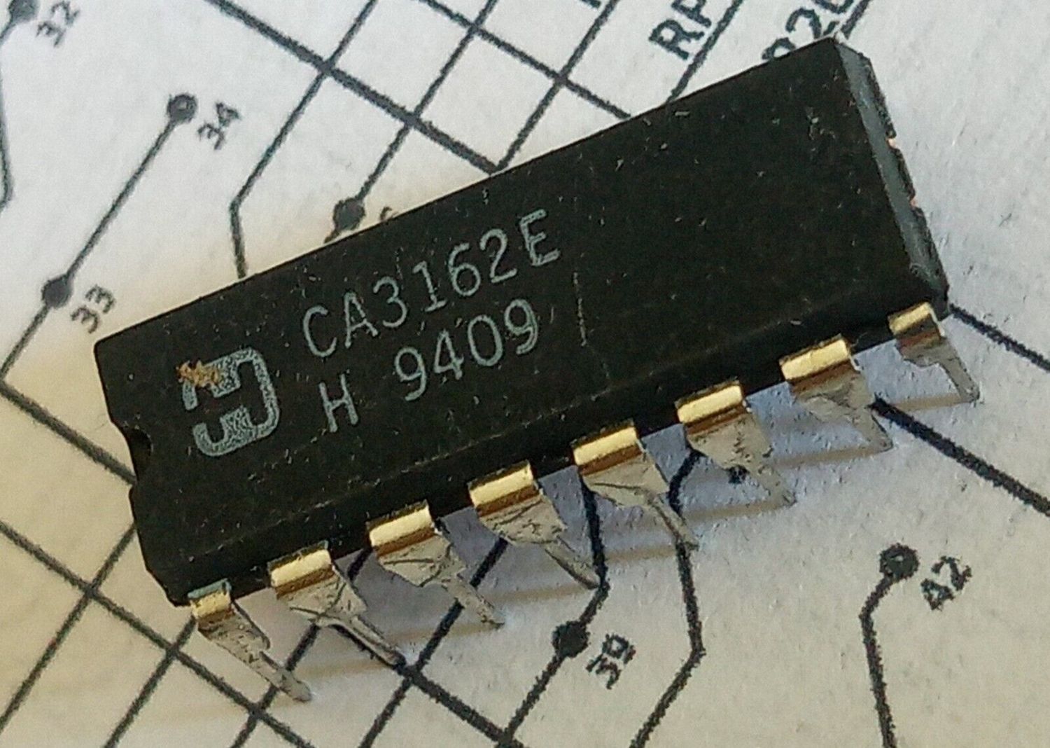 CA3162E A/D Converters for 3-Digit Display Nuova Elettronica LX317 LX545 LX289
