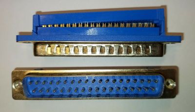 SUB-D 37-Pin Connector - Insulation Displacement Contacts