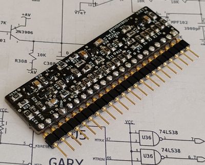 AMYVIDHYBRID+ A Modern Replacement for Commodore 390229-03 Amiga Video Hybrid RGB DAC