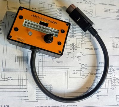 AMYATXA500 - An ATX PC power adapter for the Amiga 500 600 1200