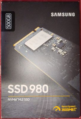 Samsung SSD 980 500GB – NVMe M.2 PCIe Gen 3.0 x4