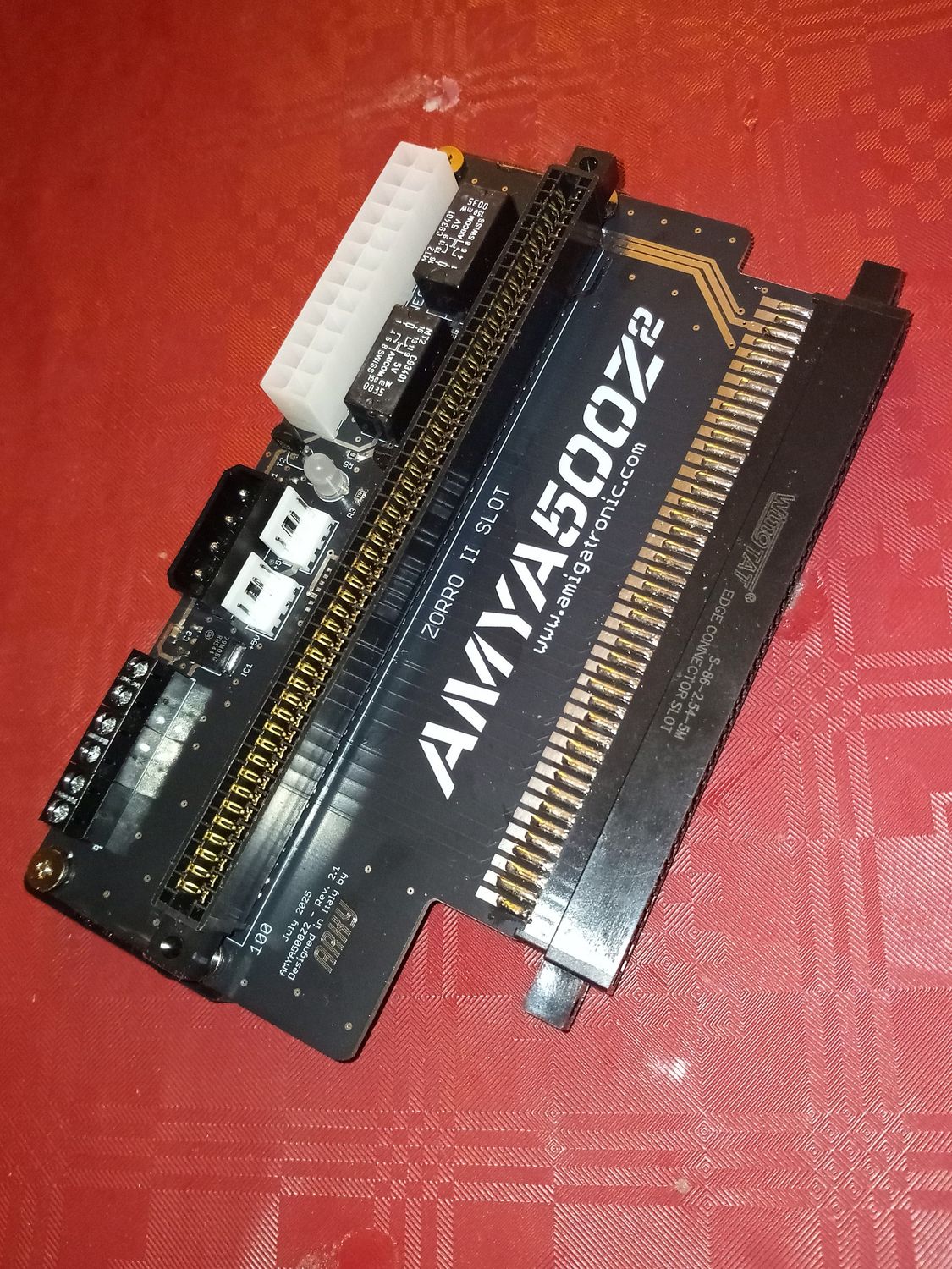 AMYA500Z2 - An Amiga 500 (and Plus) Zorro II Expansion Adapter