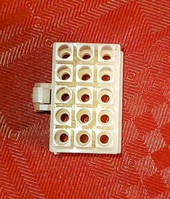 15-pin Amiga 3000 PSU Female Connector + 15 contacts