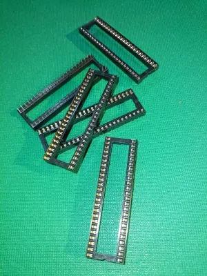 DIP DIL  IC Socket pitch 2.54 mm