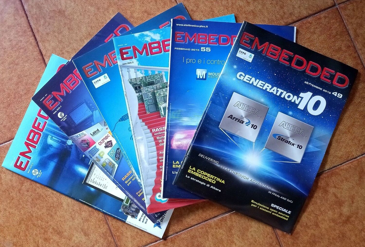 Embedded - Italian Vintage Newspaper