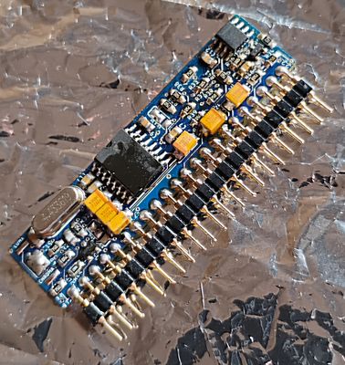 AMYVIDHYBRID+FBAS - A Modern Replacement for Commodore 390229-03 Amiga Video Hybrid RGB DAC &amp; PAL NTSC Converter