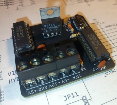 AMYTICKER - A crystal controlled Amiga Tick Generator