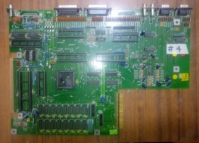COMMODORE AMIGA 500 A500 MOTHERBOARD REV. 3 5 6 PARTIALLY UNPOPULATED