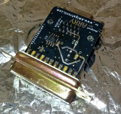 AMYDB232VGA-F – A Professional DB23 to VGA Buffer/Filter for Amiga computers