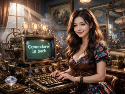 Myga &amp; the New Commodore: The Legend Returns. FREE IMAGE DOWNLOAD!