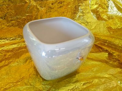 Vintage Italian Ceramic Centerpiece Bowl Vide-Poche by Carpié Sele-Arte 1950 60