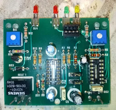 PCB LX827 Nuova ELETTRONICA 117 118 Infrared Anti-theft Alarm WITHOUT ICs PCB LX827 Nuova ELETTRONICA 117 118 Infrared Anti-theft Alarm WITHOUT ICs