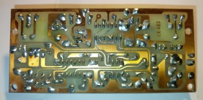 PCB LX463 Nuova ELETTRONICA #76 Electronic Key - NO IC included