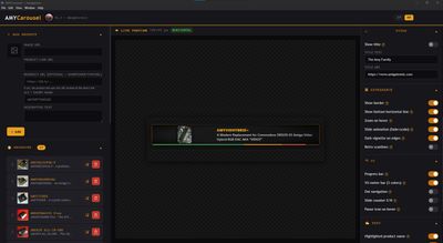 Amy Carousel 1.0 - The Ultimate Banner &amp; Carousel Generator - Pure HTML!