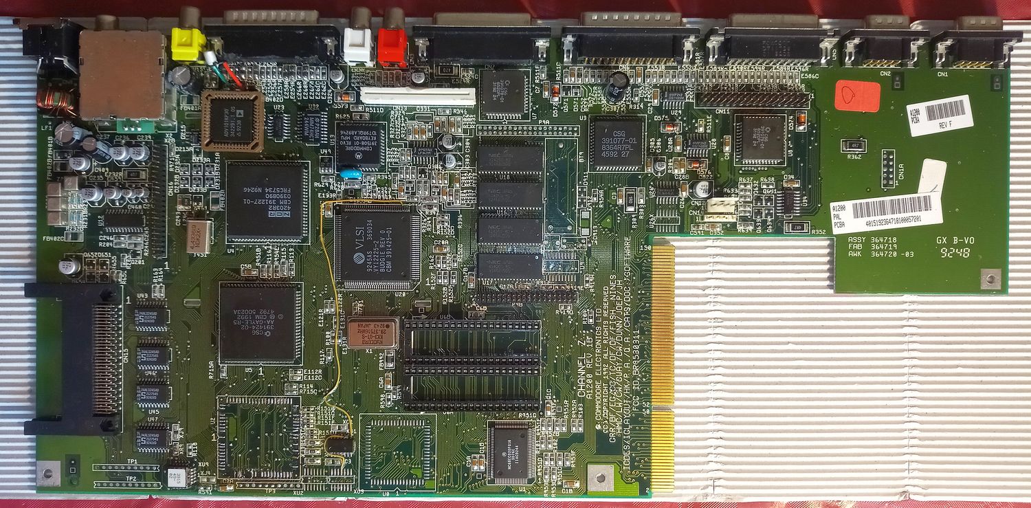 Amiga 1200 Original Motherboard - Revision 1.B