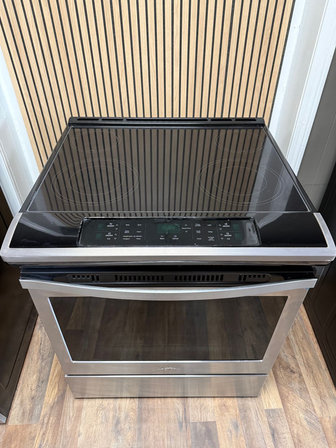 Whirlpool Stainless Glass Top Oven