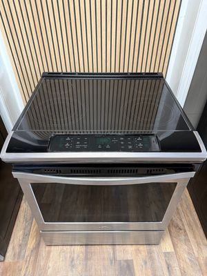 Whirlpool Stainless Glass Top Oven