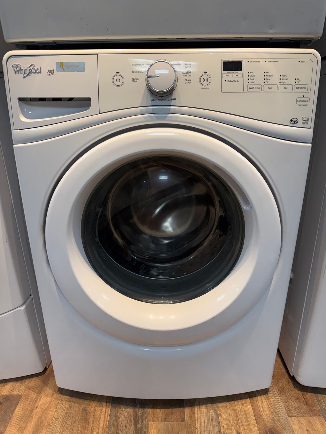 Whirlpool Duet Large Cap Front Load Washer