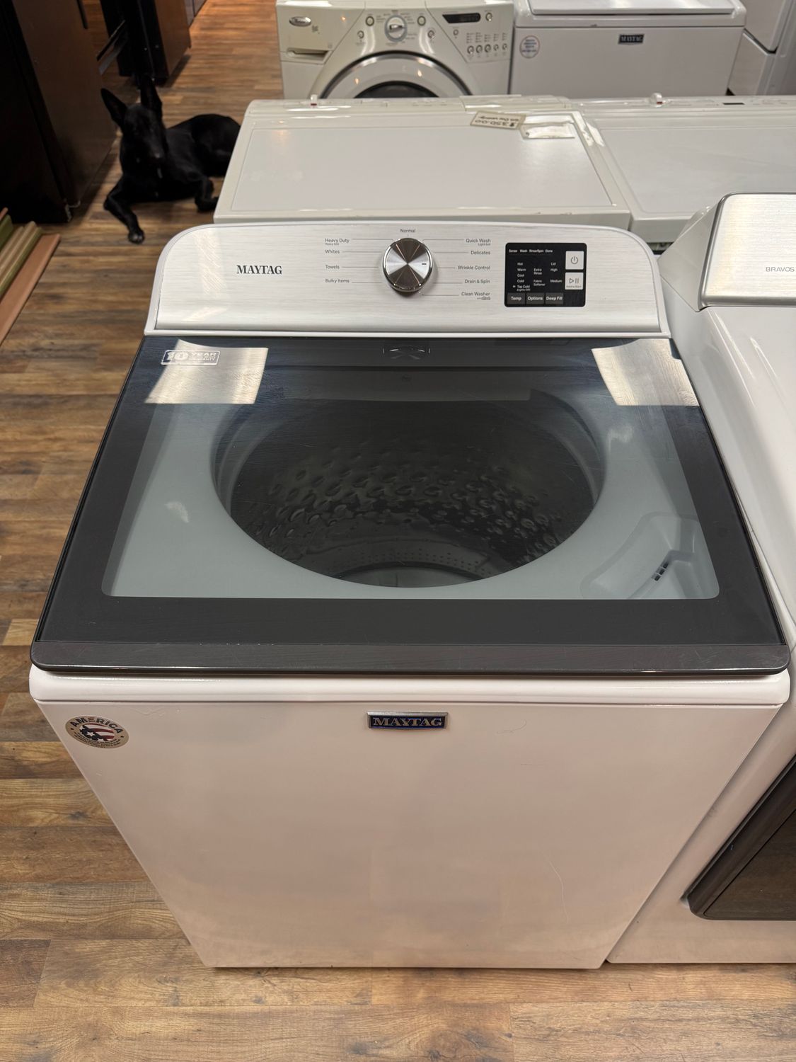 Maytag Glasstop Large Capacity Washer