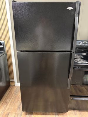 Black Maytag Top Freezer Refrigerator