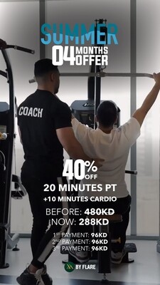 4 Months Personal Training 20 Min 4 Months Personal Training 20 Min