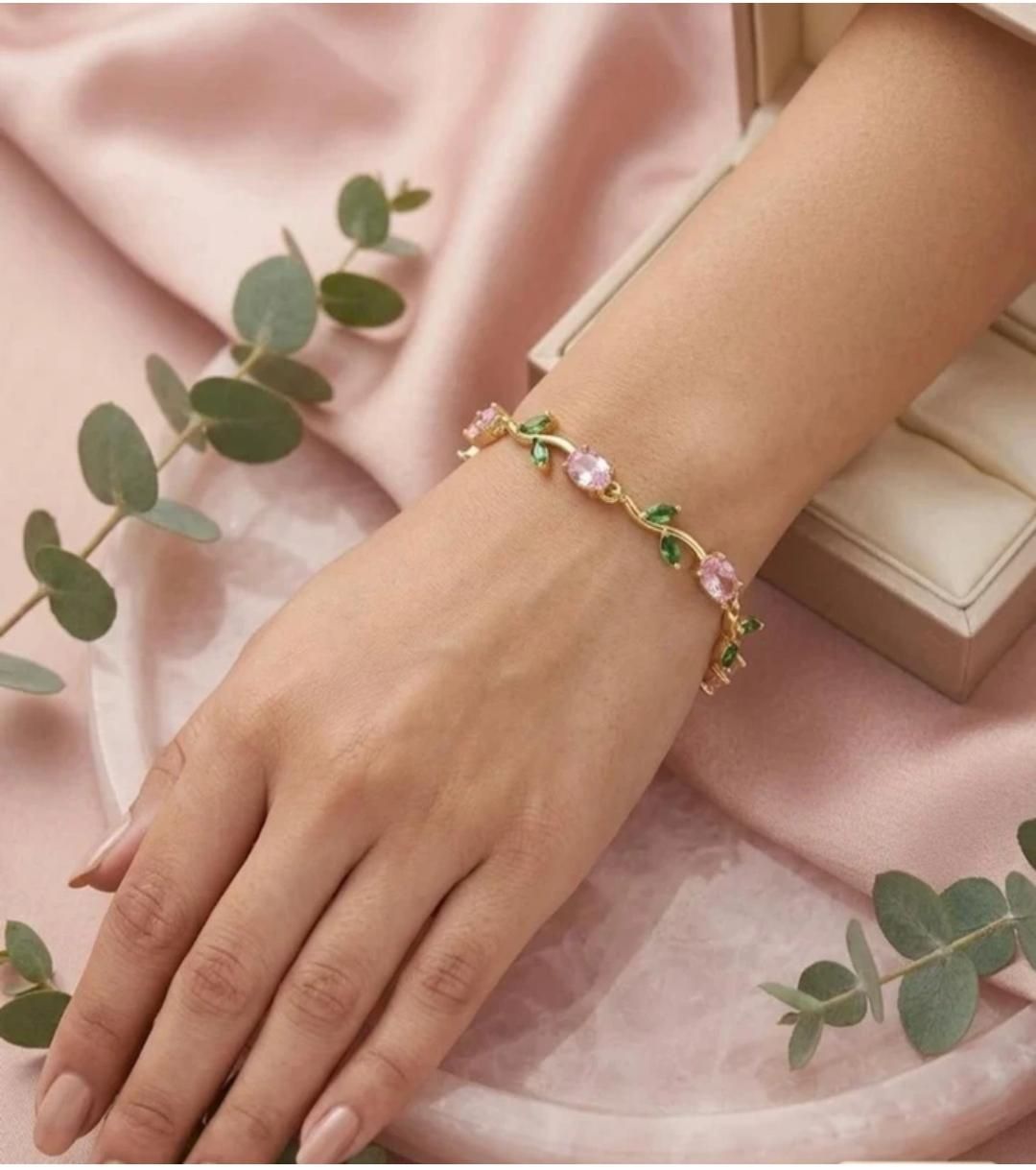 Tulip Bracelet pink