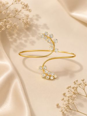 Snow flake Palm Cuff