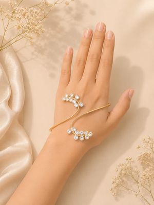 Snow flake Palm Cuff
