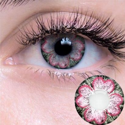 Bloom Pink Contact Lens