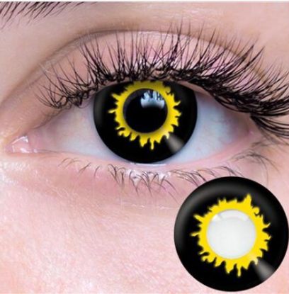 Black Wolf Contact Lenses