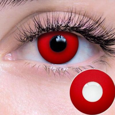 Devil Red Contact Lenses