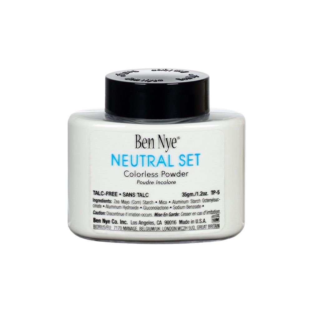 Neutral Set Colorless Face Powder 1.2oz./35gm. Shaker Bottle