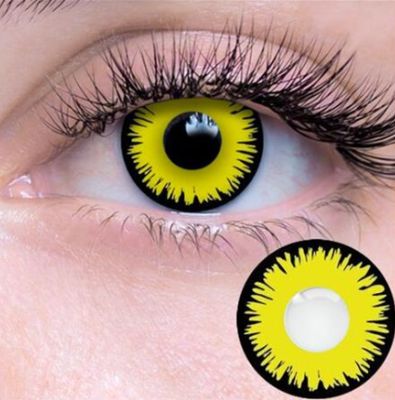 Angelic Yellow Contact Lenses