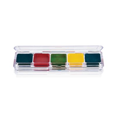 Body Art FX Alcohol Palette 5 Colors 0.2oz./6gm.